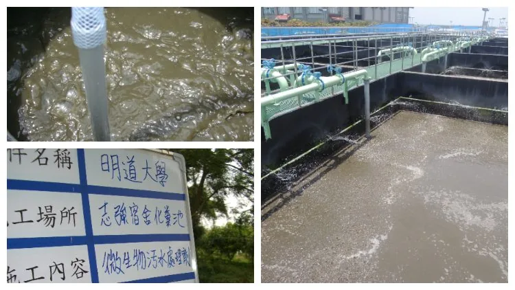 Biological Active Water professional application in wastewater treatment plants - efficient odor control and purification effects